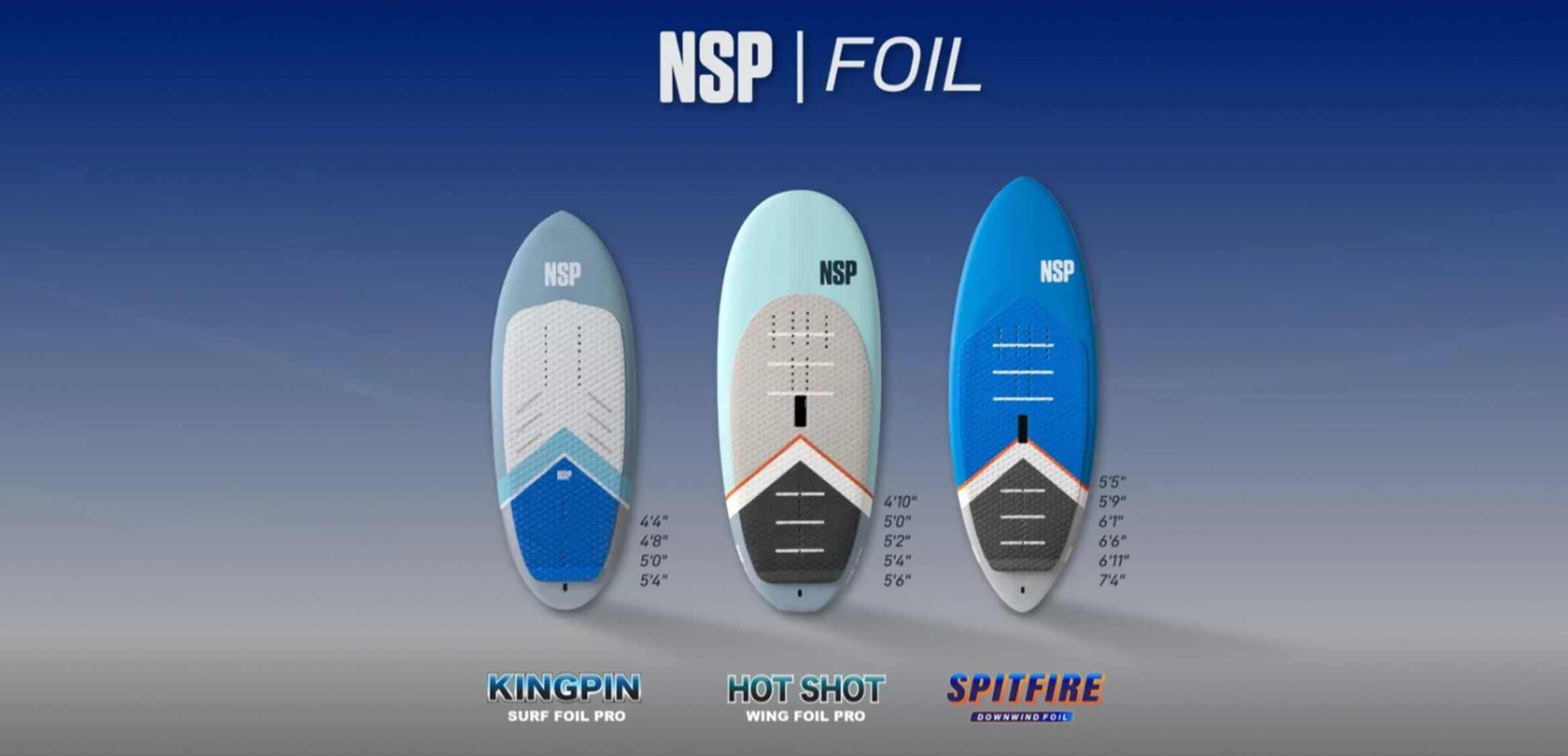 Nsp wing deals foil board